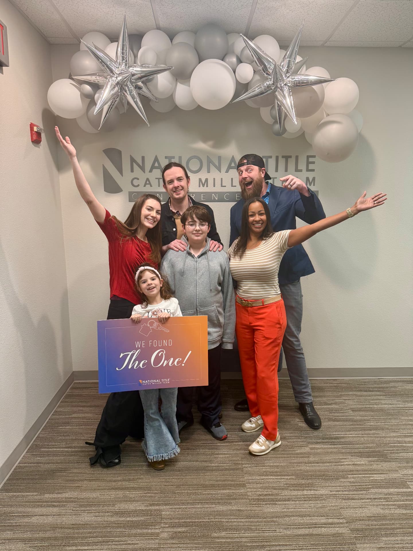 North Texas home closing celebration